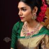Latest Silk Wedding Yellow Saree