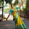 Bridal Wedding Banarasi Yellow Saree
