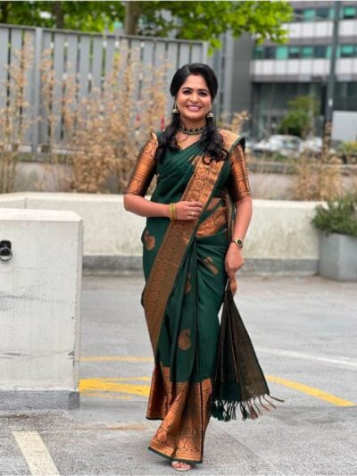 Green Saree