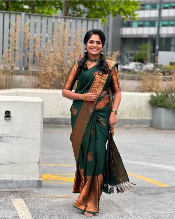 Green Saree