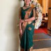 Formal Silk Traditional Green Saree