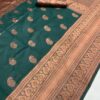 Formal Silk Traditional Green Saree