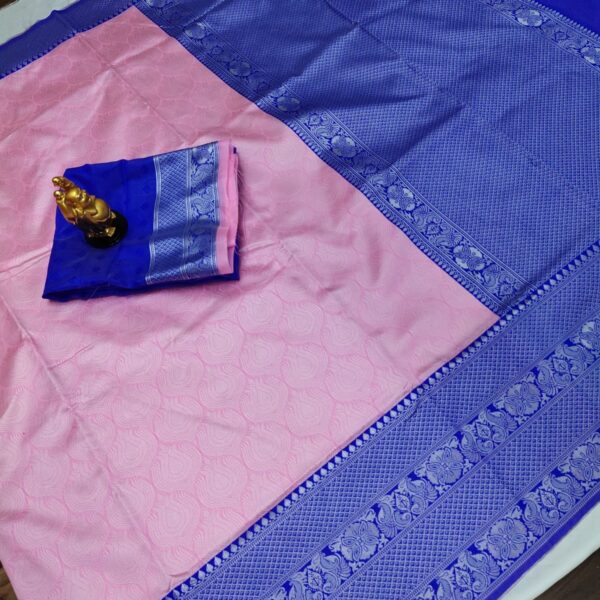 Stylish Designer Party wear Pink Saree