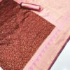 Wedding Designer Silk Maroon Saree