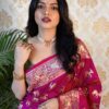 Kanjivaram Wedding Silk Purple Saree