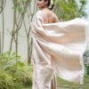 Banarasi White Silk Saree