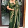 Silk Green Saree