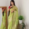 Green Saree