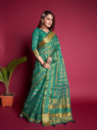 Organza Saree