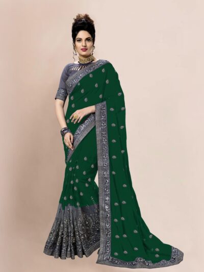 Green Saree