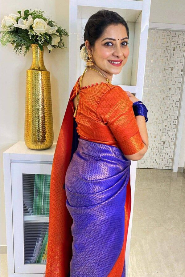 Bollywood Party Blue Saree