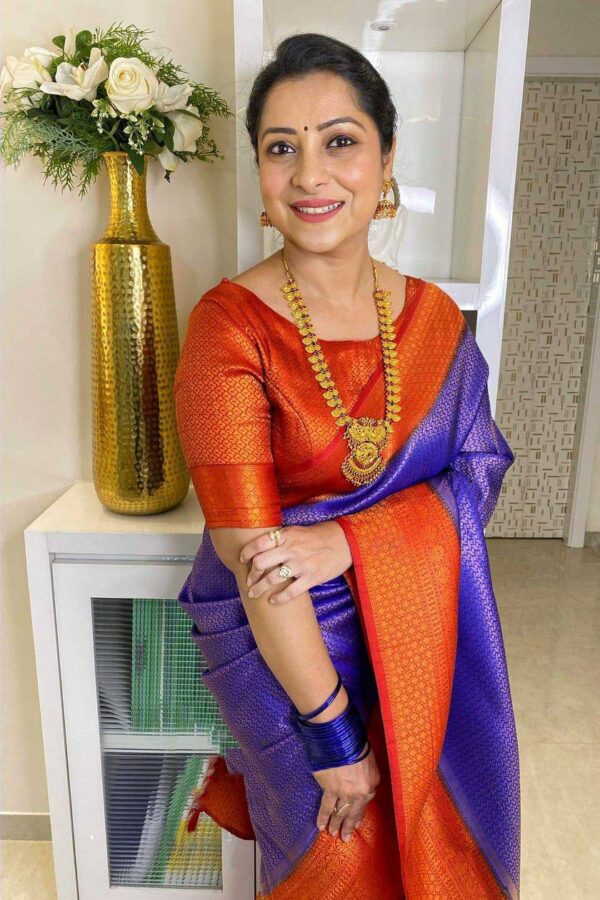 Bollywood Party Blue Saree