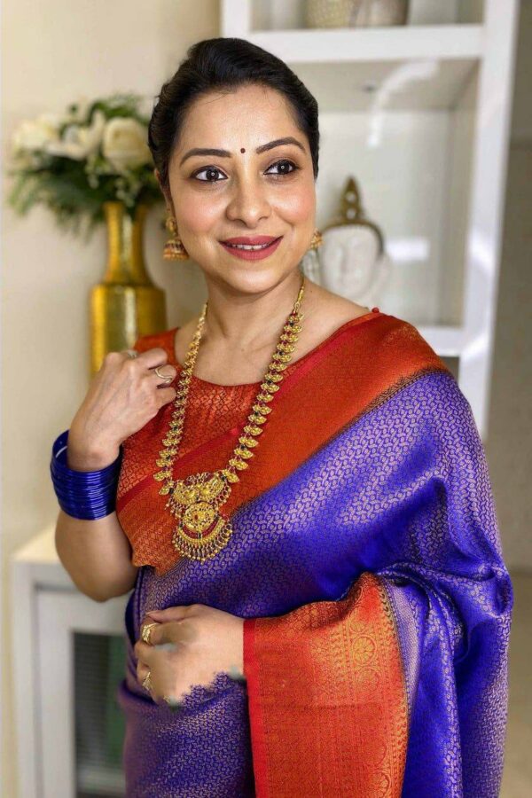 Bollywood Party Blue Saree