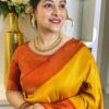 Wedding Function Yellow Saree