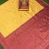 Traditional Function wear Yellow Saree