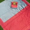 Wedding Fabulous Silk Sky Blue Saree