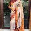 Bollywood Grey Sari