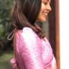 Bollywood Party Banarasi Pink Saree