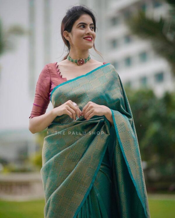Bollywood Wedding Sky Blue Saree