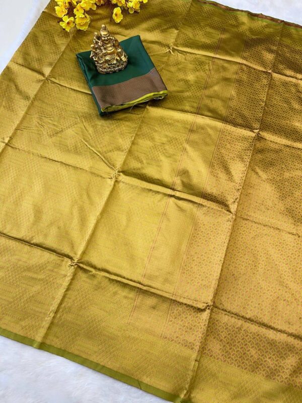 Yellow Saree For Wedding Traditional Function