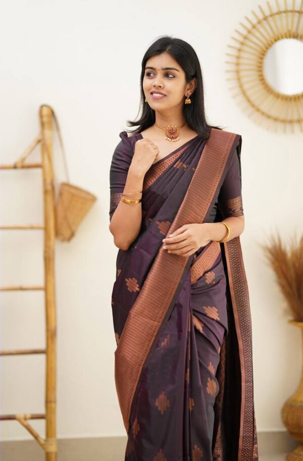 Purple Saree