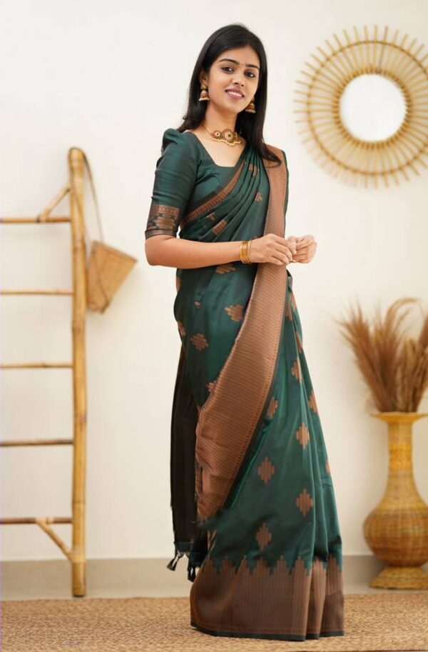 Green Saree