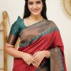 Wedding Pink Saree with Designer Border