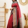 Wedding Pink Saree with Designer Border
