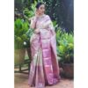Bollywood Pink Saree Party wear Silk