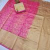 Bridal Designer Border Silk Pink Saree