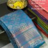 Wedding Party Silk Sky Blue Saree