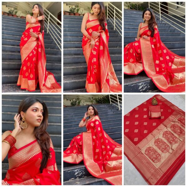 Red Saree