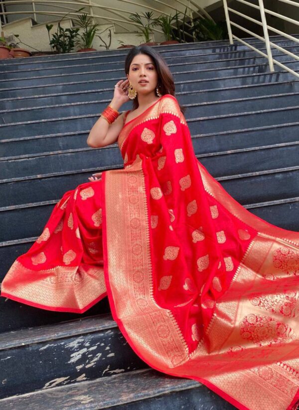 Red Saree