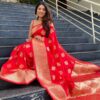 Red Saree