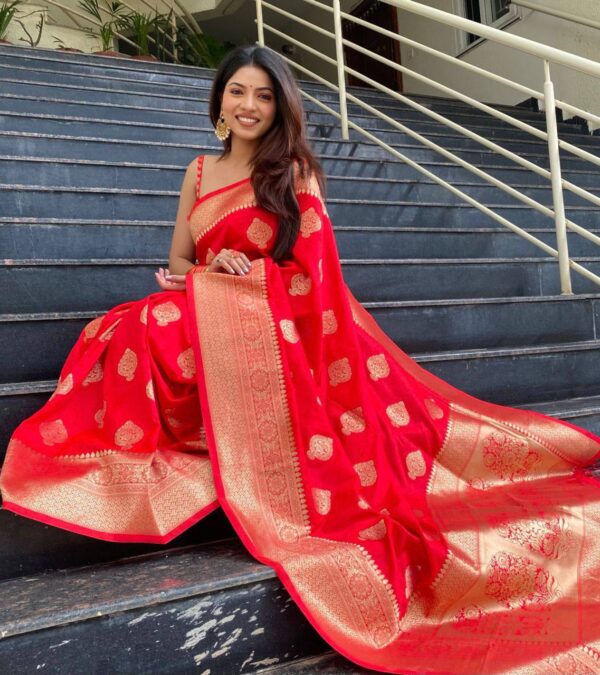 Red Saree