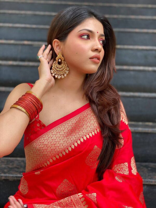 Red Saree