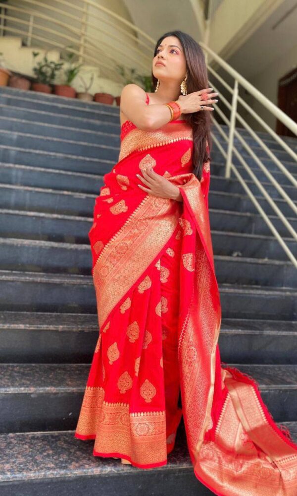 Red Saree