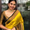 Wedding Banarasi Silk Yellow Saree