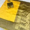 Wedding Banarasi Silk Yellow Saree