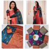 Bollywood Banarasi Sky Blue Saree