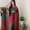 Wedding Sky Blue Saree