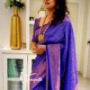Banarasi Wedding Blue Saree
