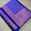 Banarasi Wedding Blue Saree