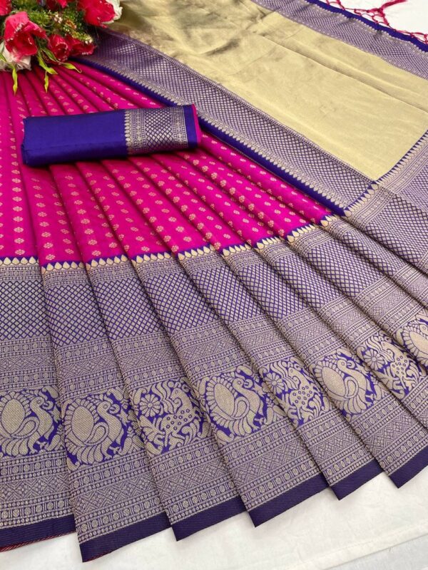 Wedding Traditional Pink Saree
