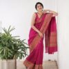 Banarasi Formal Silk Pink Saree