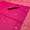 Banarasi Formal Silk Pink Saree