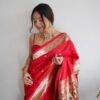 Red Saree