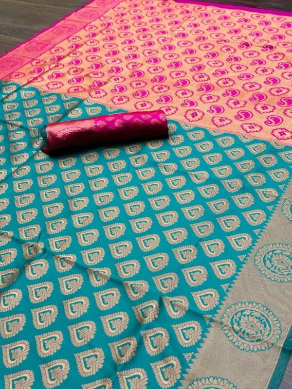 Bollywood Stylish Sky Blue Saree