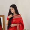 Red Saree