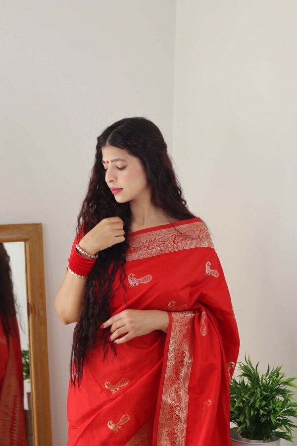 Red Saree